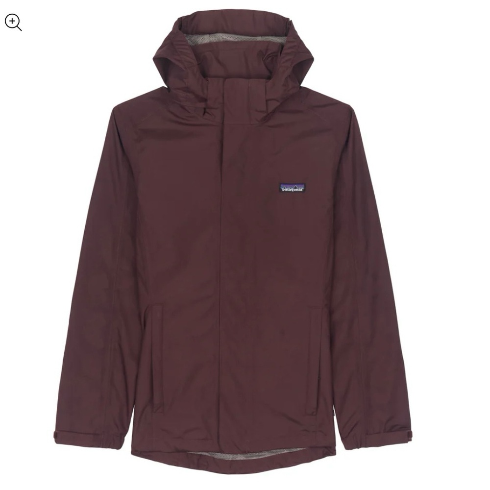 Patagonia Women's Deep Purple ECO Rain Shell Full Zip Rain Jacket Small